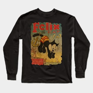 felix the cat_vintage Long Sleeve T-Shirt